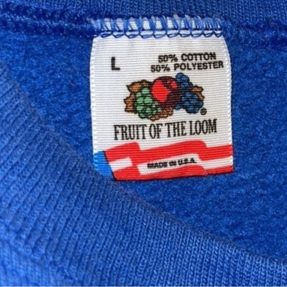 80s Vintage USA Made Kentucky High School Sweet 16 Basketball Raglan Sweatshirt - Picture 9 of 12